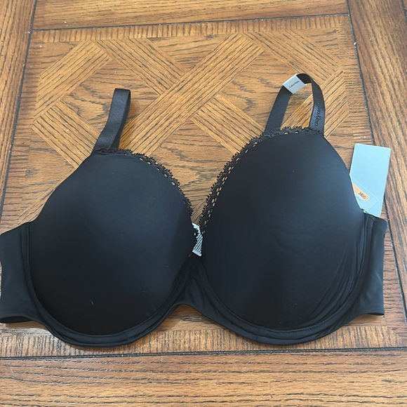 Calvin Klein Seductive Comfort Customized Lift Bra F2892 Black Size 38DD - Picture 3 of 7